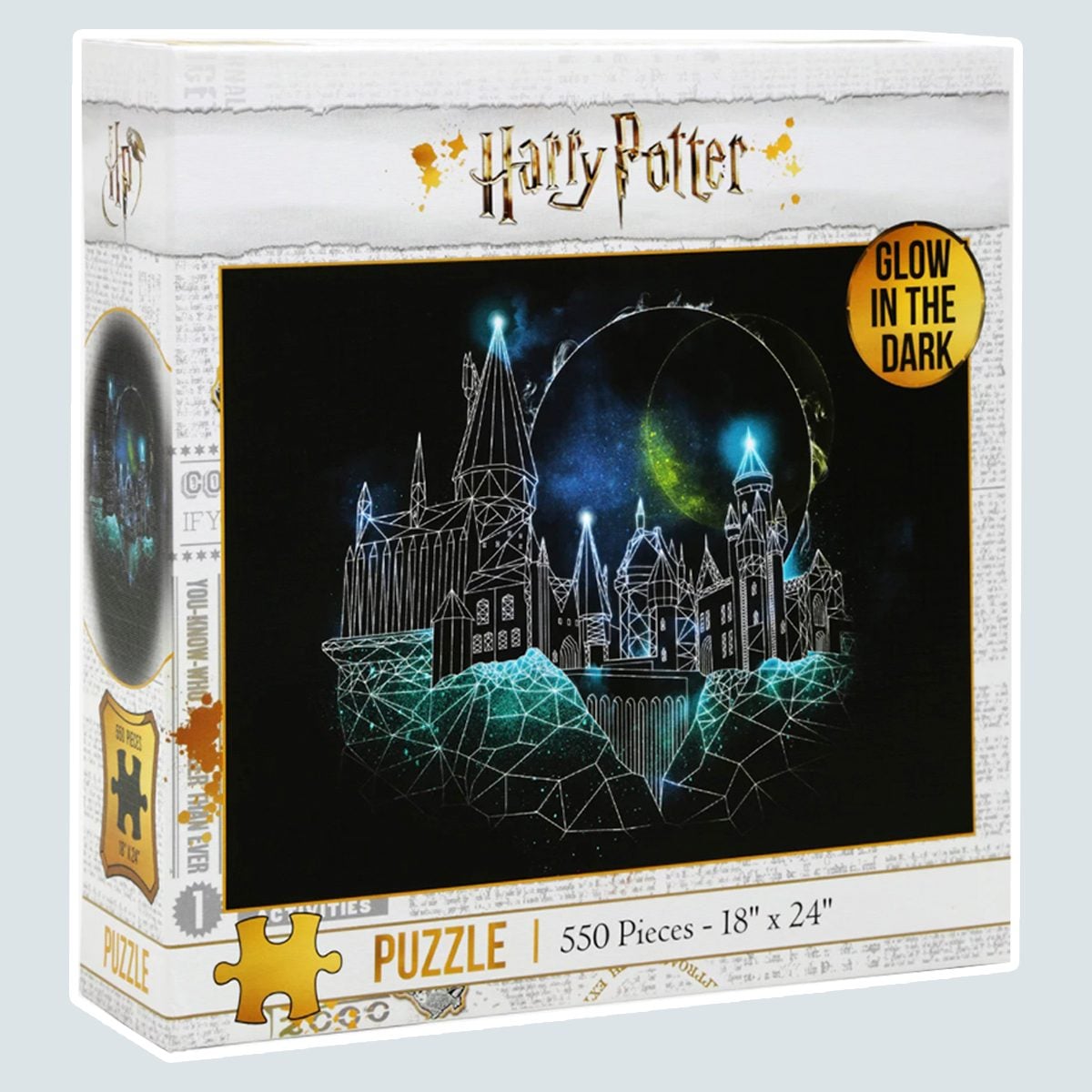 Harry Potter Glow-In-The-Dark Hogwarts Puzzle