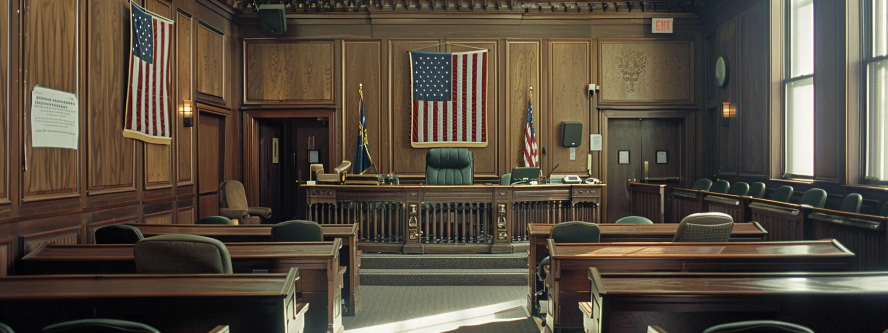Arizona courtroom setting illustrating legal process for setting aside a criminal record.